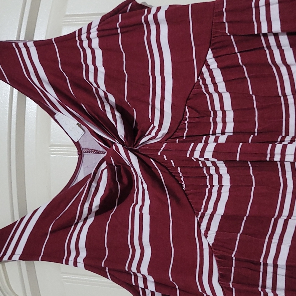 🤰Maternity Dress- Long, Sleeveless - Picture 2 of 3